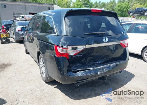 2012 Honda Odyssey Ex-L from USA, damaged, VIN 5FNRL5H6XCB113366
